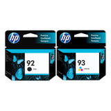  Kit De Cartucho Hp 93 E 92 Original C3150 6310 C3180