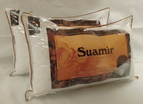 Almohada Suamir Esencia De 70x40 = Piero Cuore. Pack X 2