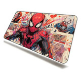 Mouse Pad Largo Spiderman Diseño Gaming Tapete 30 X 70cm