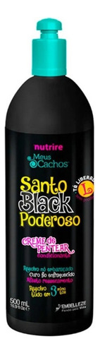 Crema De Peinar Santo Black Novex 500gr Novex