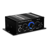 Mini Máquina De Sonido Power Stereo De 2 Canales Ak270 Audio