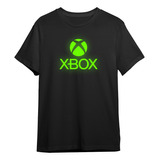 Camisetas Gamer Xbox Series X Brilla En Oscuridad Customize