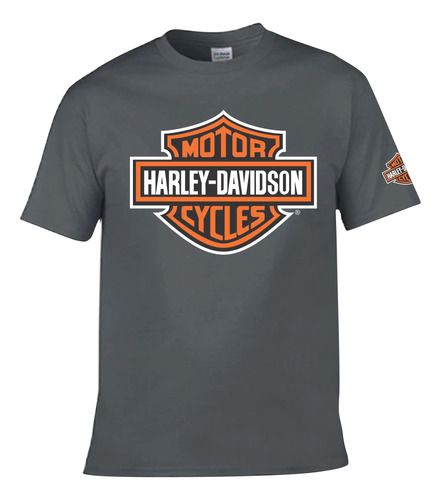 Playera Harley Davidson, Peso Completo 100% Algodón 02
