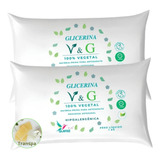 2 Glicerina V&g 100% Vegetal Artesanato Sabonete Natural 1kg