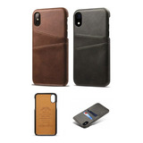 Capa Porta Cartões Iphoner iPhone 11 Pro Max Couro Sintético