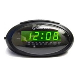 Radio Fm Reloj Despertador Parlante Usb Recargable Sonivox