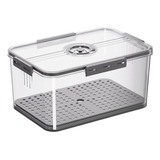 Caja De Frutas Para Encimera De Cocina, Hermética, Pan, Stor