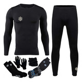 Equipo Kit Termico Conjunto Frizado Medias Guantes Bajo Cero