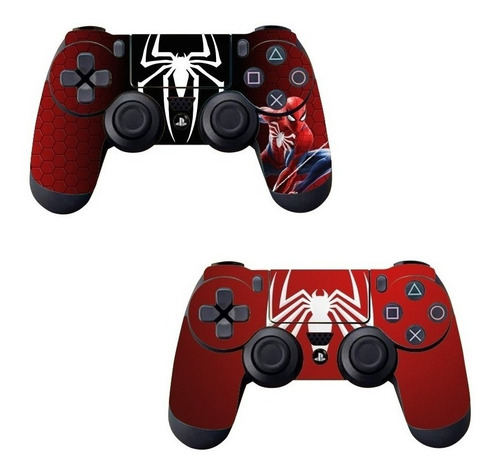 Par Skins Controle Playstation 4 Ps4 Spider Man No Way Home