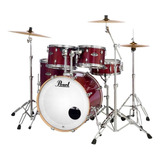 Batería Pearl Export Laquer Fusion 5 Cuerpos Exl725fp/c 246 Cherry