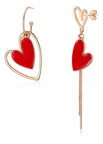 Ever Faith Aretes Mujer Original Aretes Corazón
