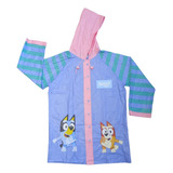 Piloto Infantil Para Lluvia Bluey Wabro Licencia Original