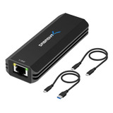 Sabrent - Adaptador Usb Tipo A O Tipo C A 5 Gigabit Ethernet