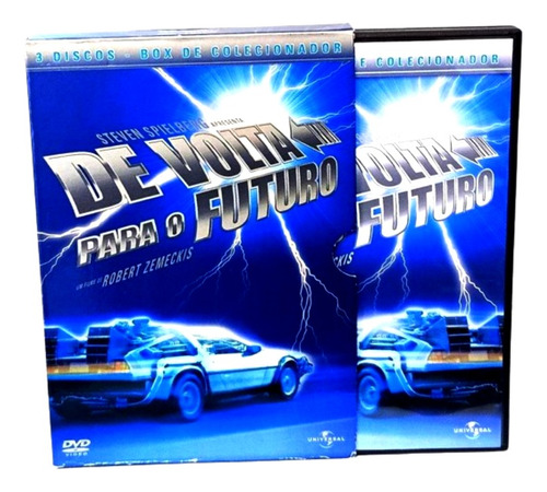 Dvd Box De Volta Para O Futuro 1985/89/90-novo-original