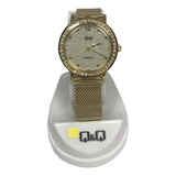 Reloj Q&q Metal Dama Qb45j0041y