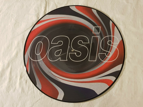 Oasis Lp Picture Disc Precreation Blues Novo Raro Disco Vini