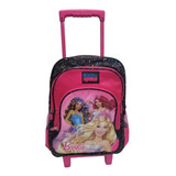 Maleta Morral Barbie Shine Con Ruedas