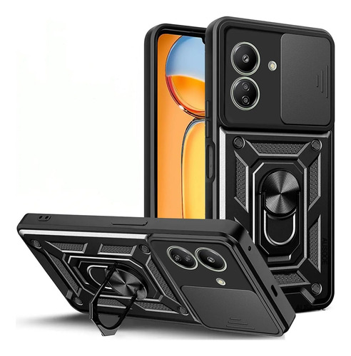 Capinha Case 360 Anel Skudo Defender 3 Para Xiaomi Poco C65