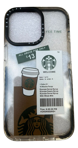 Funda Case Todos Los Modelos Starbucks Cafe Casetify