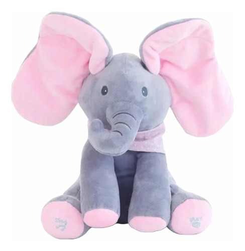 Pelucia Dumbo Antialérgica Original Disney Mexe Orelha 