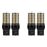 4 Bombillas Led Para Turn S, Modelo 3014, 144 Smd, Canbus T2