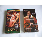 2 Cintas Vhs  Tosca ----otello  .operas              Ljp