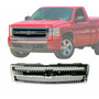 Parrilla Frontal Cromada Chevrolet Silverado 2007-2014 Lt Ls Chevrolet Silverado