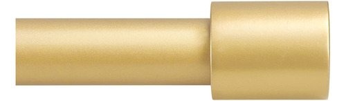 Zyrw Barras De Cortina 36-72 Pulgadas Gold Kd