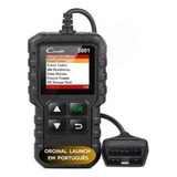 Scanner De Carro Cr3001 Leitor De Códigos Obd2 Em Português