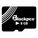 Tarjeta De Memoria Micro 8gb Blackpcs Clase 4