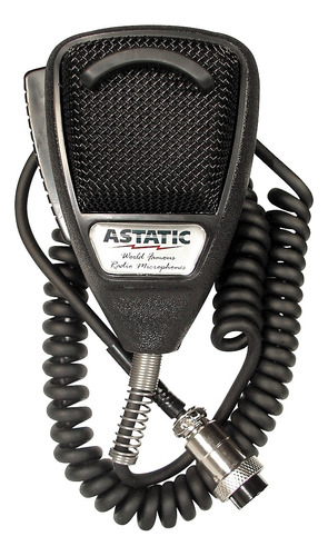 Microfono Astatic 636l 4pines Negro 302-636lb1 