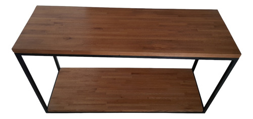 Mueble Rack Hierro Y Madera