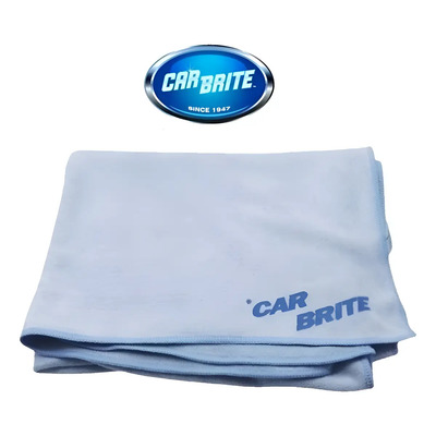 Microfibra Car Brite Alta Absorción 1 Pza Azul Claro