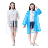 Impermeable Portátil Para Exteriores Para Niños, 2 Unidades