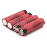 Bateria Li-ion Recarregável Ncr 18650 Ga3.7v Lote 4 Pçs