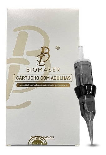 Kit 10 Cartuchos De Micropigmentação Biomaser 1rl 0,30 Mml