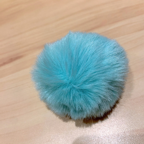 Pelotas De Peluche Con Forma De Cola De Conejo, 5 Accesorios