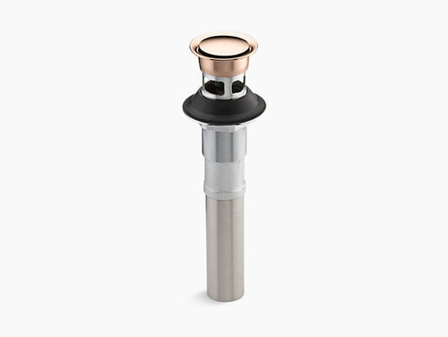 Válvula De Escoamento Click Com Ladrão Rose Gold Kohler