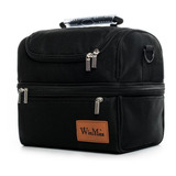 Insulated Lunch Box With Shoulder Strap For Men And Women,la