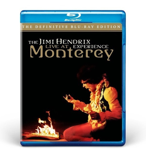 Blu-ray Jimi Hendrix Experience - Live At Monterey - Lacrado