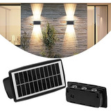 Jiaxiz Lámpara Solar De Pared Para Exteriores, Luces Solares