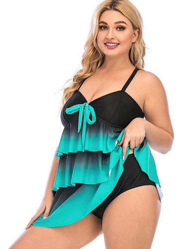 Rebajas Traje De Baño De Talla Grande Para Dama Gordita Dos