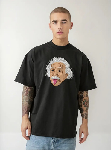 Camiseta Premium Albert Einstein Alternative Streetwear