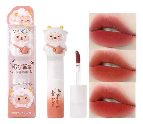 Lip Gloss Liquido Labial Sheep Cambia Matte Velvet Mansly