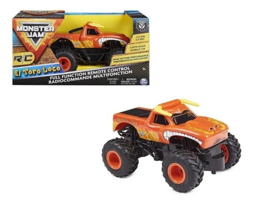 Monster Jam R/c El Toro Loco 1:24 Spin Master