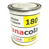 Adhesivo De Contacto Fana 180x200gr. Ideal Calzado/marroquin Color Amarillo