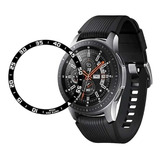 Bisel Anillo Samsung Gear S3, Galaxy Watch 46 (negro V2)