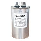 Capacitor Trabajo 35uf Mf 370v 440v Redondo Aluminio 50/60hz