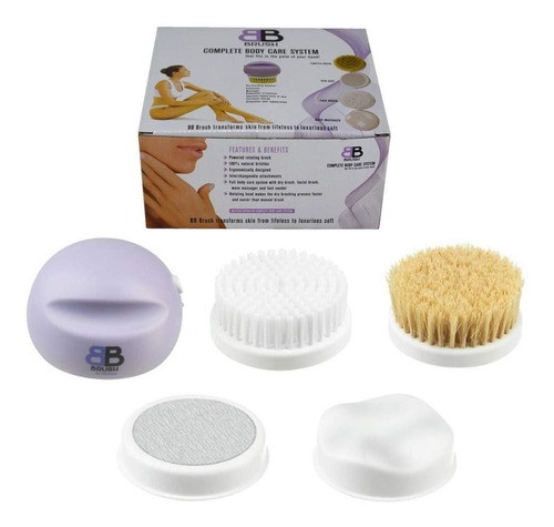 Mini Spa Kit De Limpieza Facial Exfoliante Masajeador Pedi 