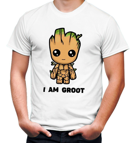 Playera Guardianes De La Galaxia Groot #1564